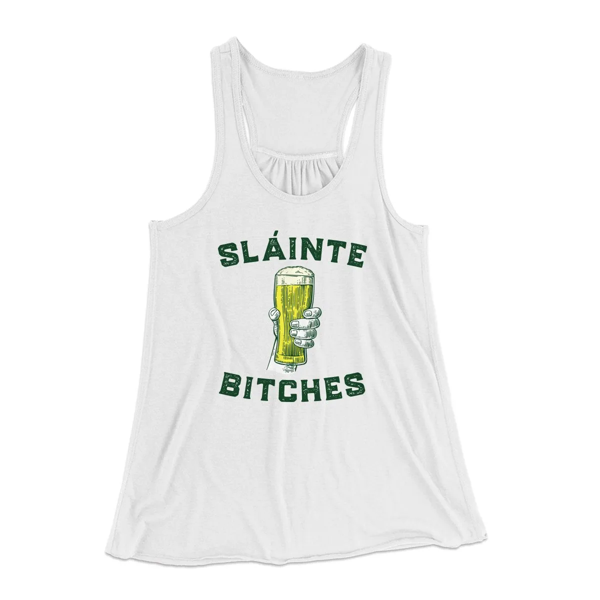 Sláinte Bitches Women's Flowey Tank Top