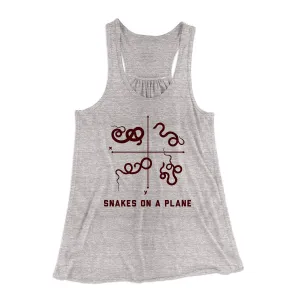 Snakes on a Plane Women's Flowey Tank Top
