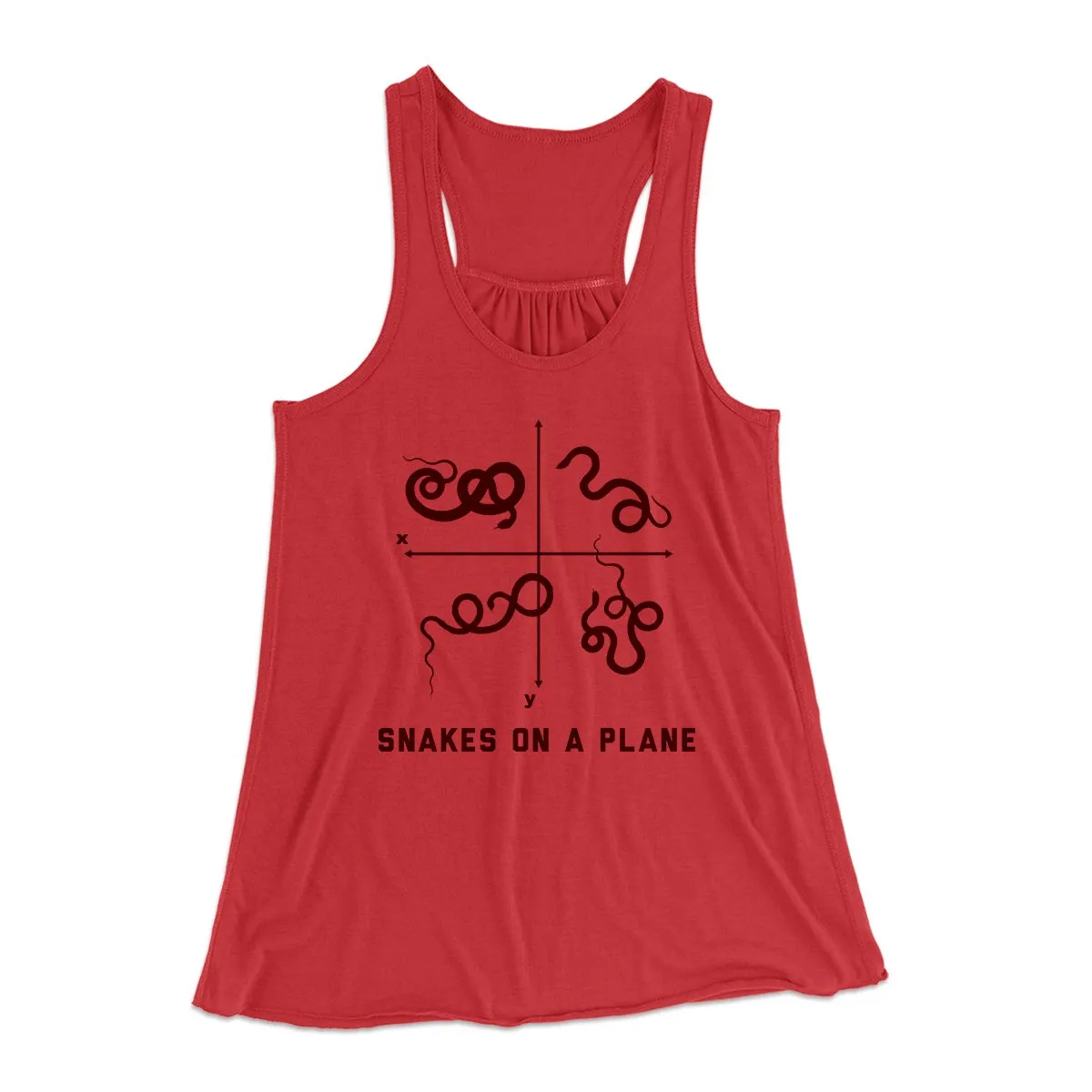 Snakes on a Plane Women's Flowey Tank Top