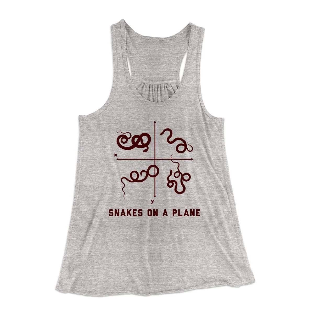 Snakes on a Plane Women's Flowey Tank Top