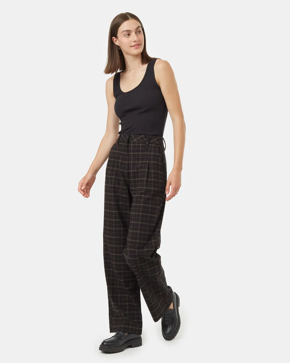 Soft EcoTwill Pleat Front Pant