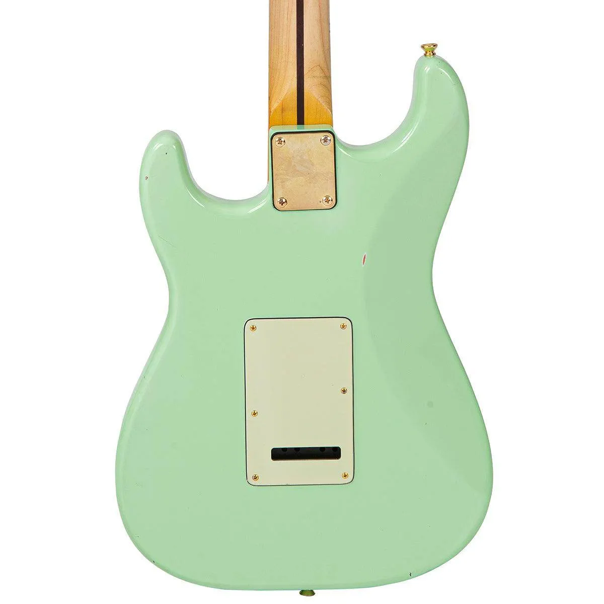 SOLD – Vintage V6 ProShop Custom-Build ~ Light Distressing Surf Green