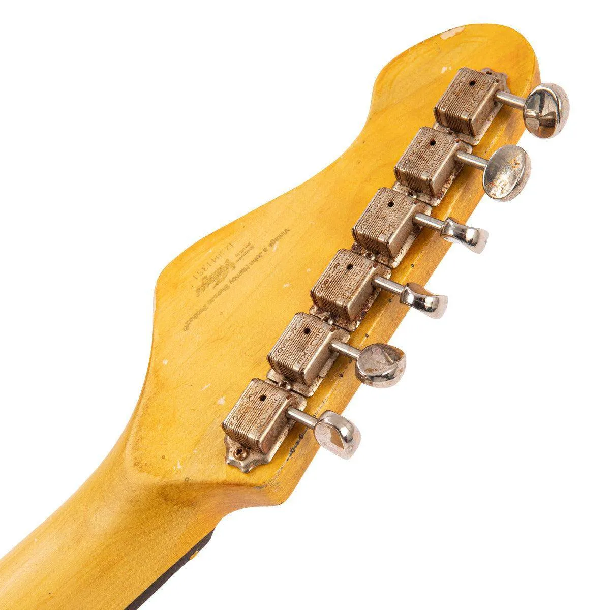 SOLD – Vintage V6 ProShop Unique ~ Yellow Heavy Distressed