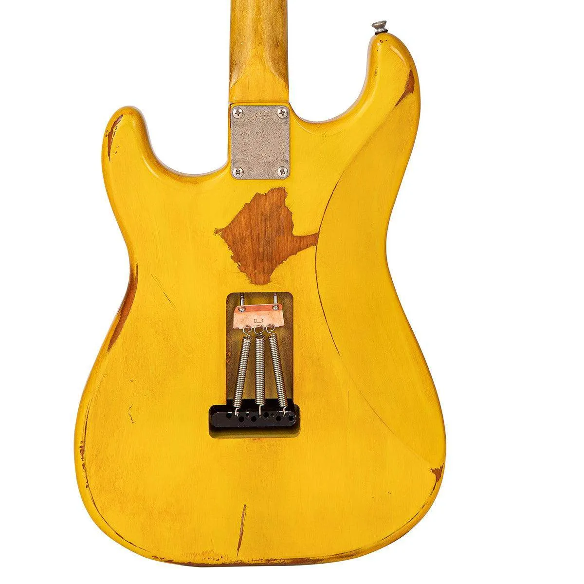 SOLD – Vintage V6 ProShop Unique ~ Yellow Heavy Distressed