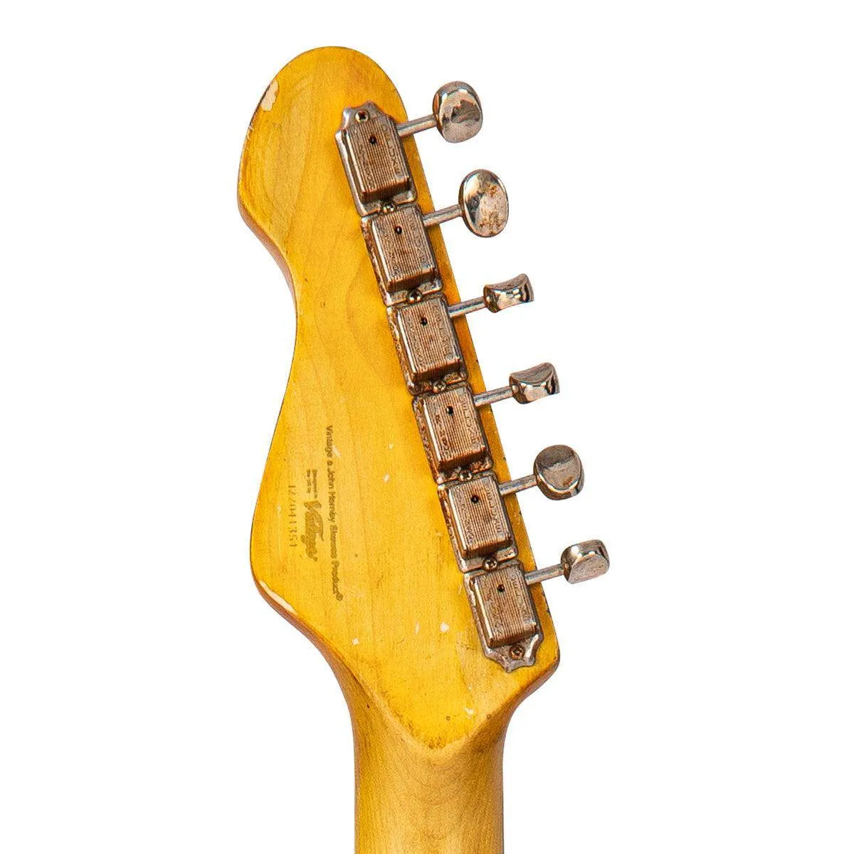 SOLD – Vintage V6 ProShop Unique ~ Yellow Heavy Distressed