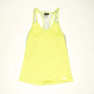 SPLITS59 Light Neon Yellow Sabrina Singlette Racerback Tank Top Size XS