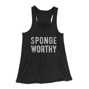 Sponge Worthy Women's Flowey Tank Top