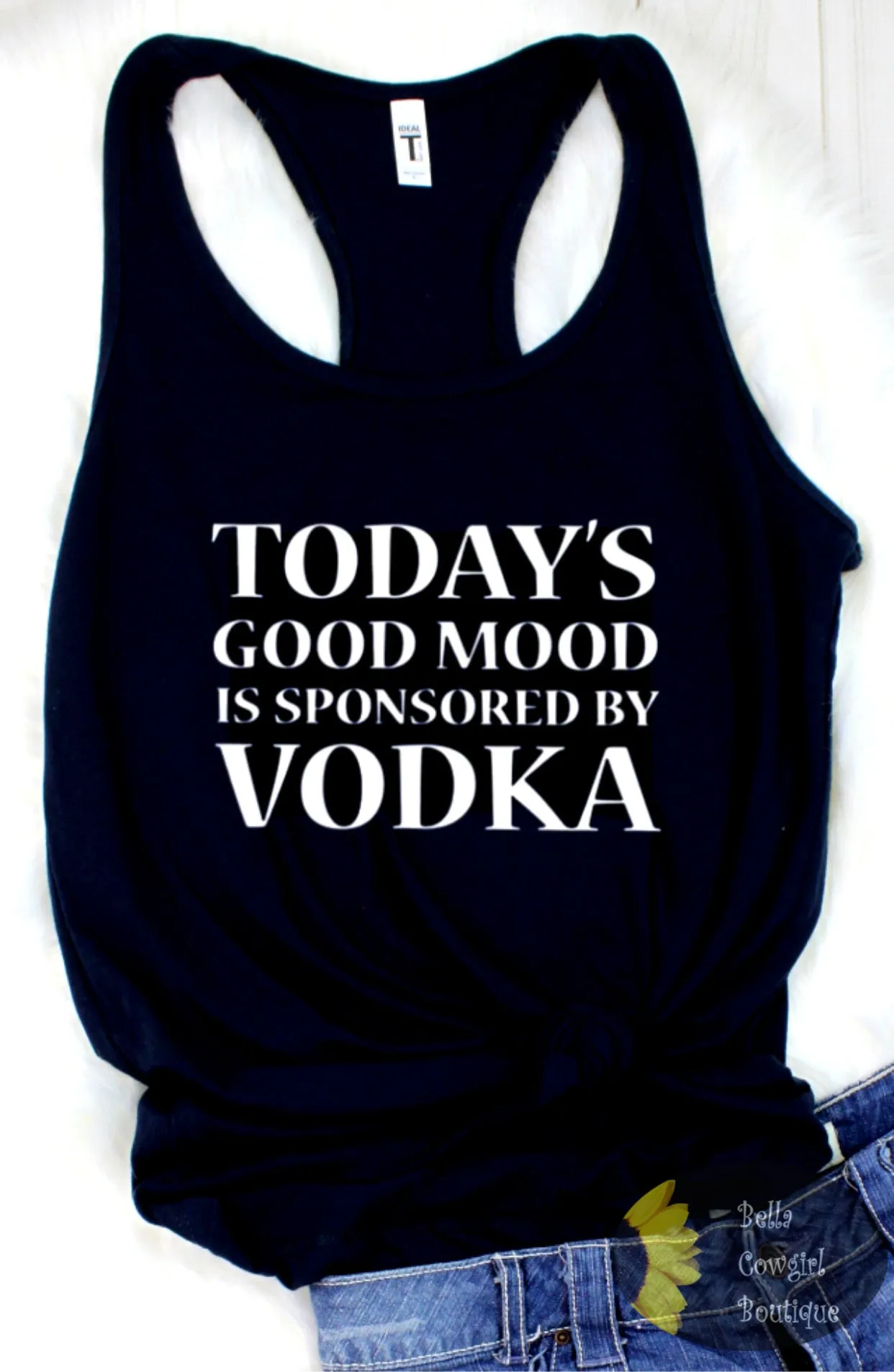 Sponsored By Vodka Women's Tank Top