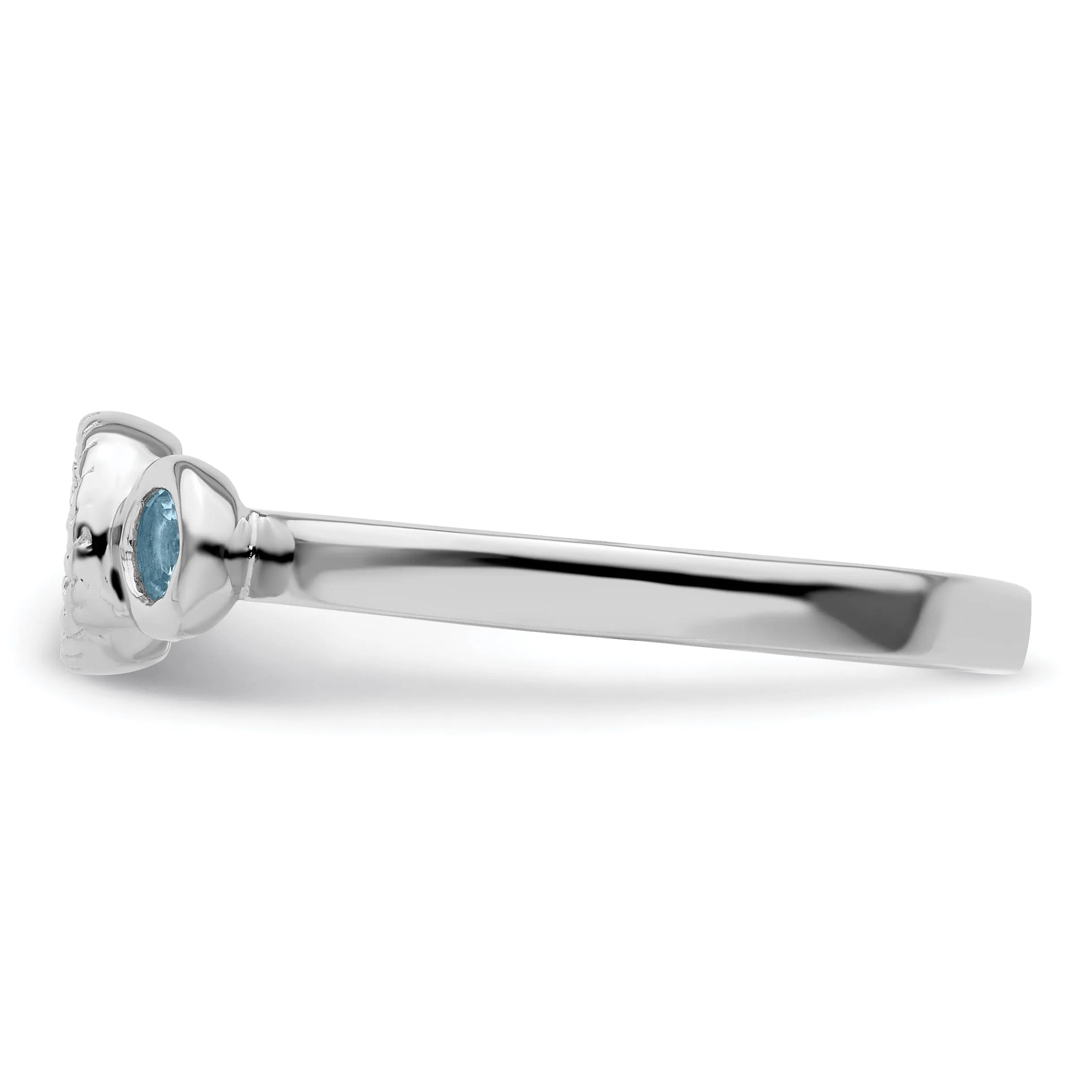 Sterling Silver Stackable Expressions Ring