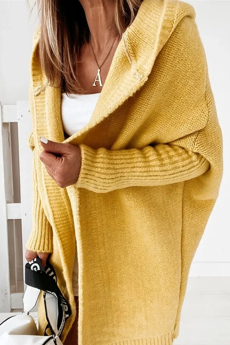 Street Solid Asymmetrical Solid Color Hooded Collar Tops