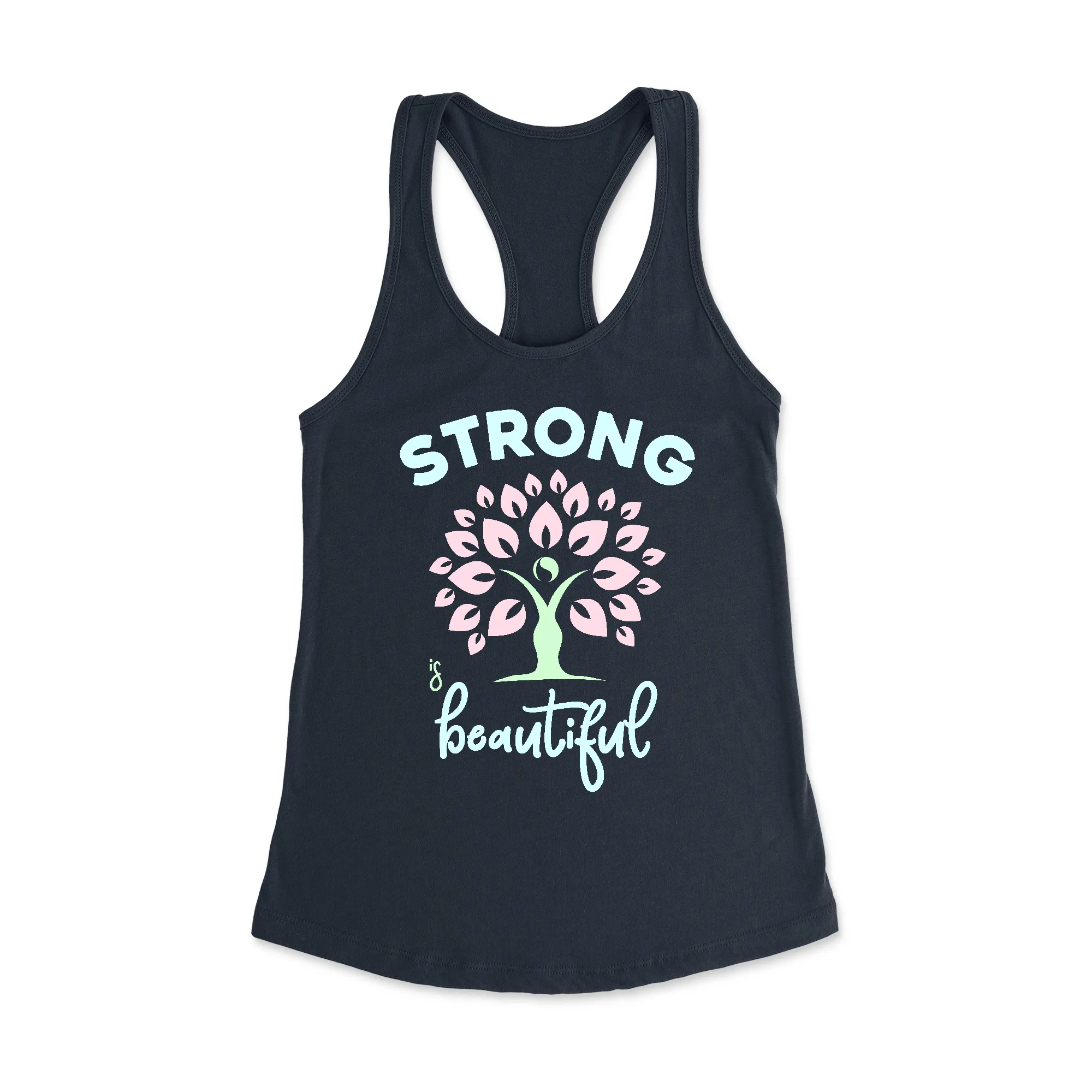 Strong is Beautiful Racerback Tank Top