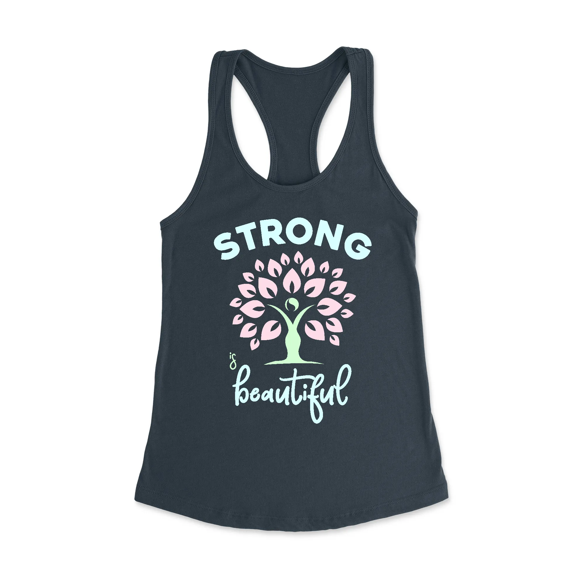 Strong is Beautiful Racerback Tank Top