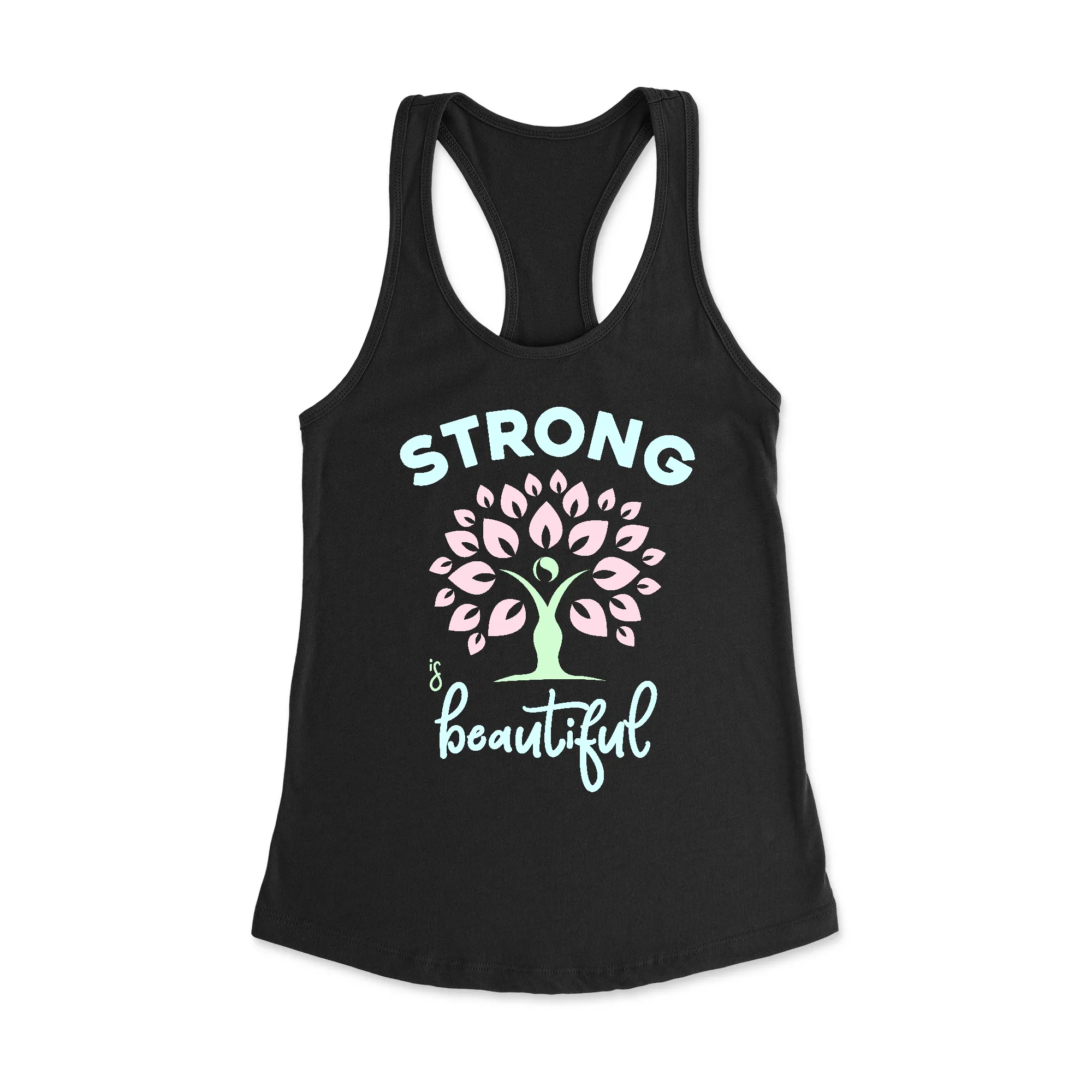 Strong is Beautiful Racerback Tank Top