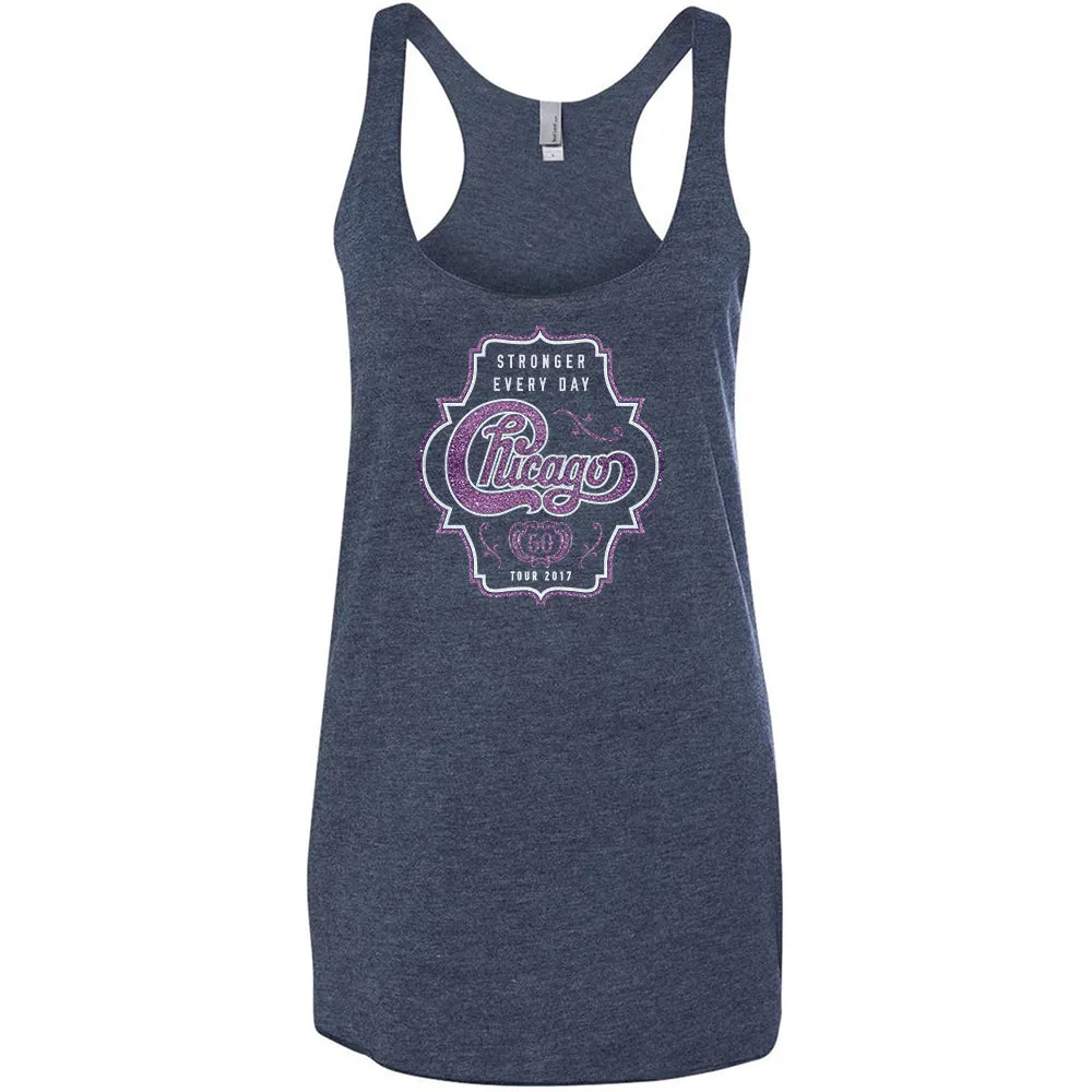 Stronger Every Day Glitter Women's Tank