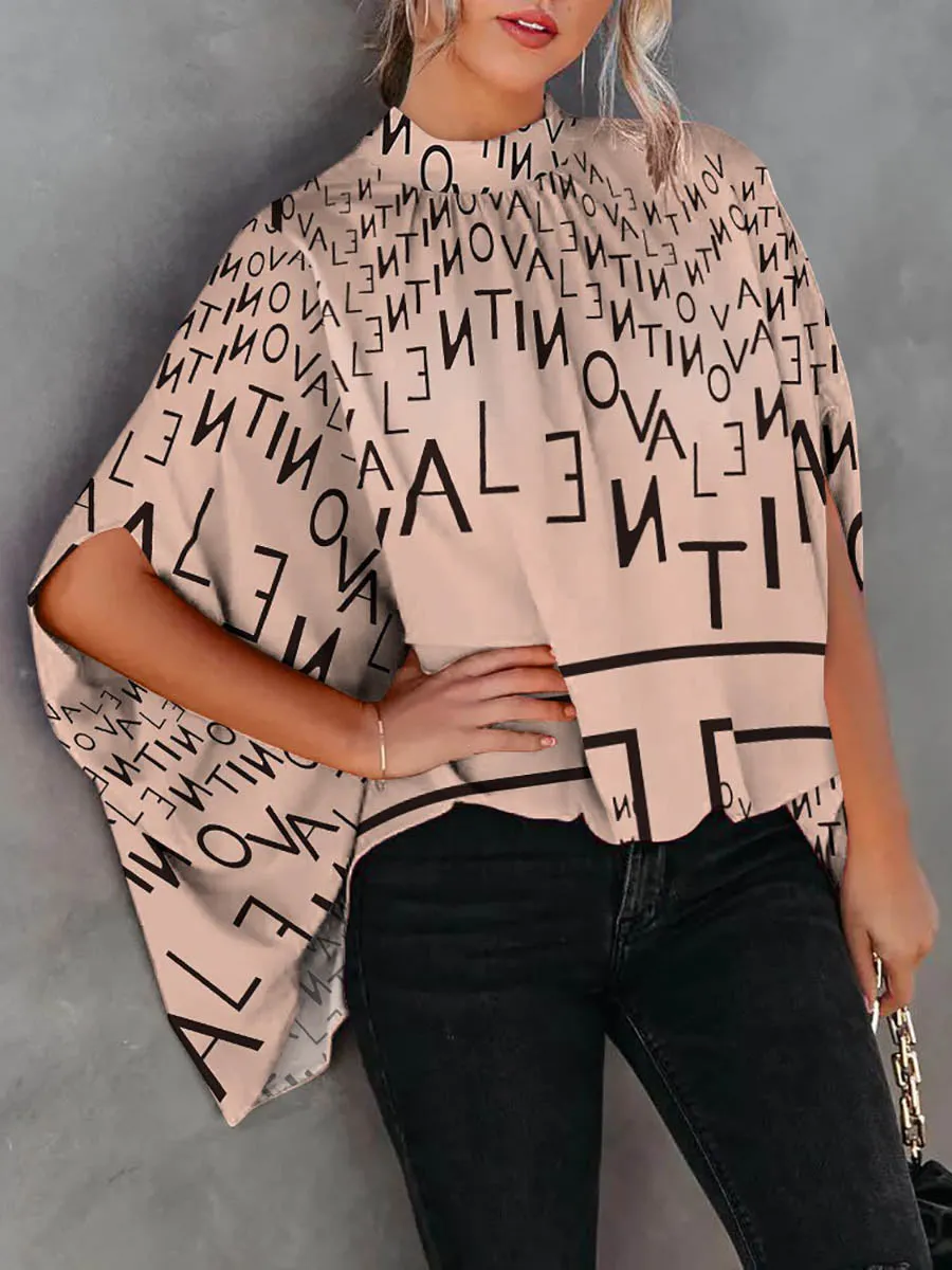 Stunncal Fashion Loose Bat Sleeve Round Neck Shirt (7 colors)