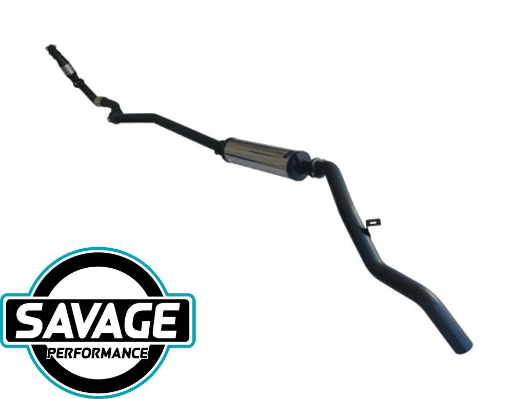 Suits Toyota Landcruiser 79 Series 1VD V8 Dual Cab - Stainless Steel Exhaust - HULK 4x4
