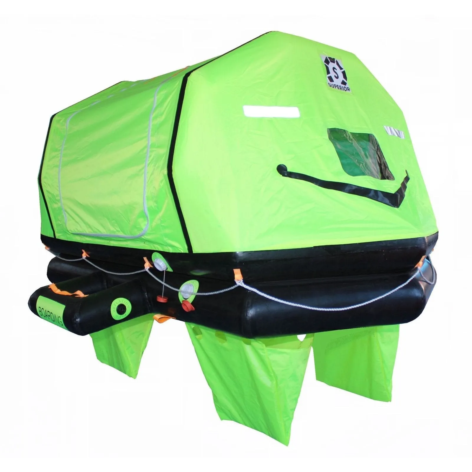 Superior ISO Wave Breaker Self-Righting Life Raft, 4-12 Person