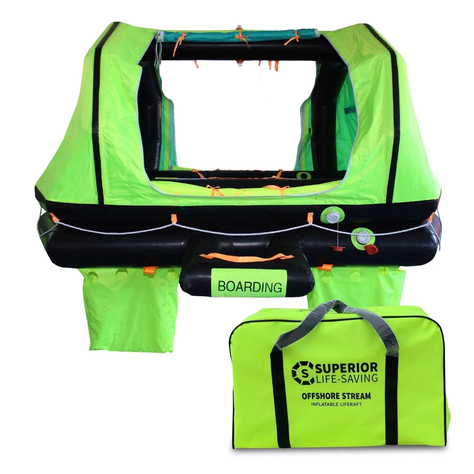 Superior ISO Wave Breaker Self-Righting Life Raft, 4-12 Person