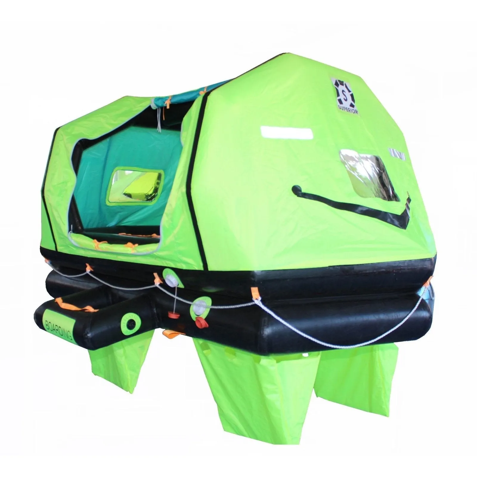 Superior ISO Wave Breaker Self-Righting Life Raft, 4-12 Person