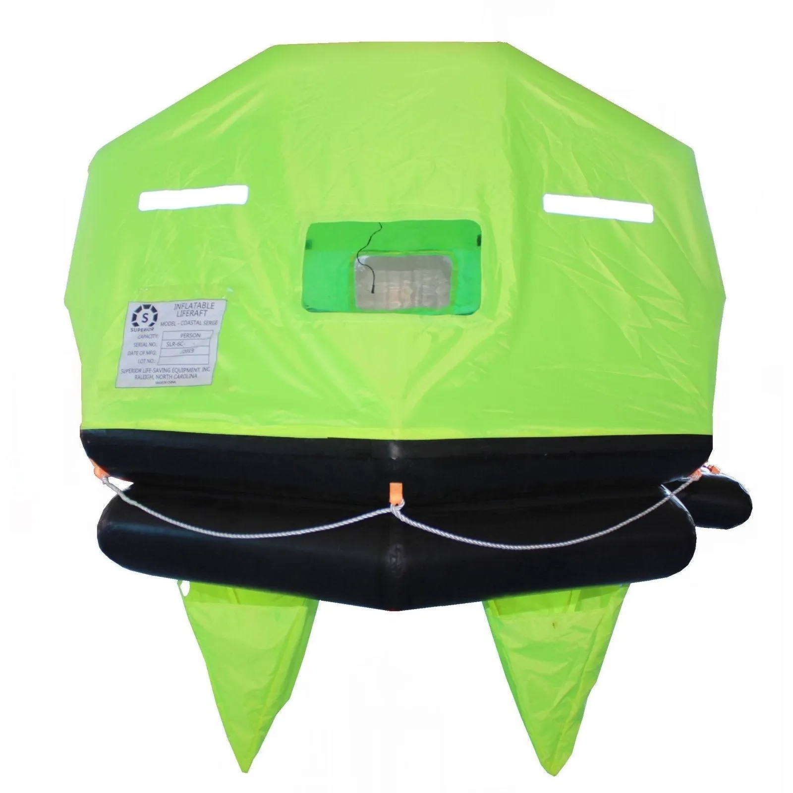Superior ISO Wave Breaker Self-Righting Life Raft, 4-12 Person