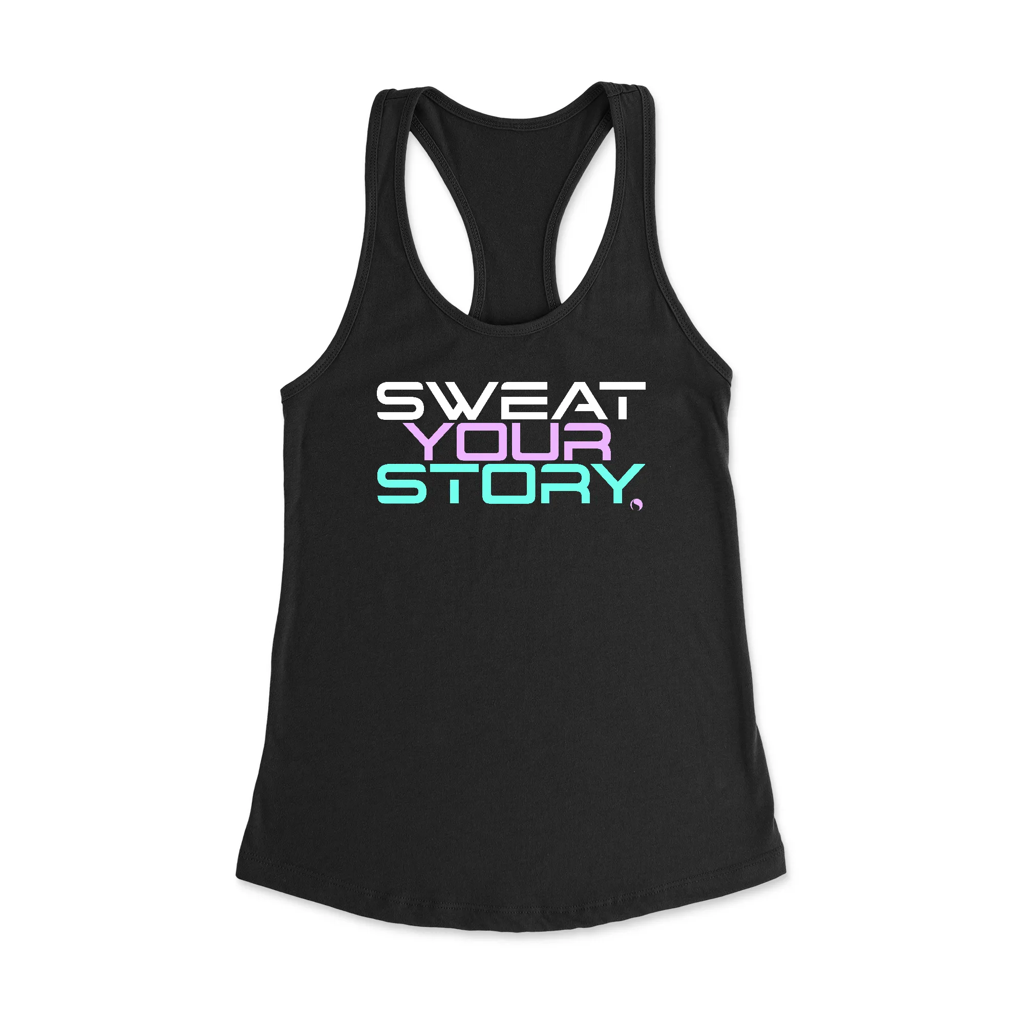 Sweat Your Story Racerback Tank Top