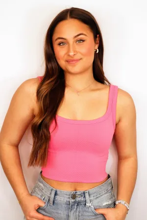 Tatum Tank Pink Cosmos