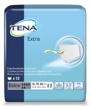 Tena Protective Extra Absorbent Underwe (Extra-Large 60" - 64" - 48/case)