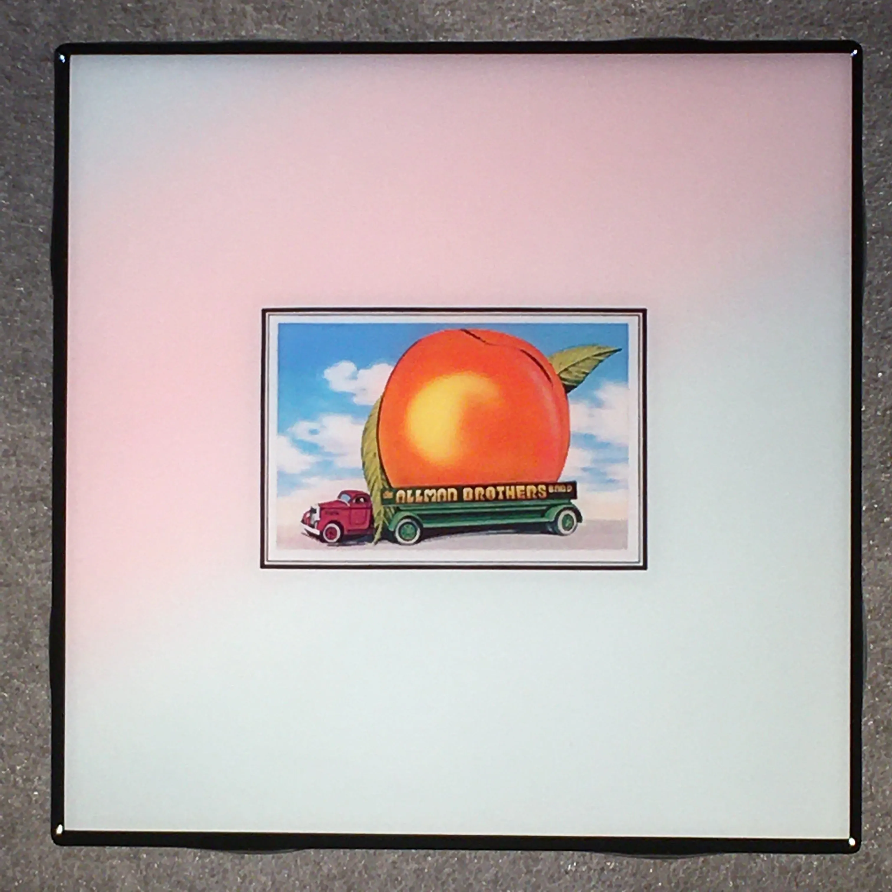 The ALLMAN BROTHERS Band Eat A Peach Coaster Custom Ceramic Tile