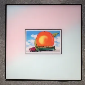The ALLMAN BROTHERS Band Eat A Peach Coaster Custom Ceramic Tile