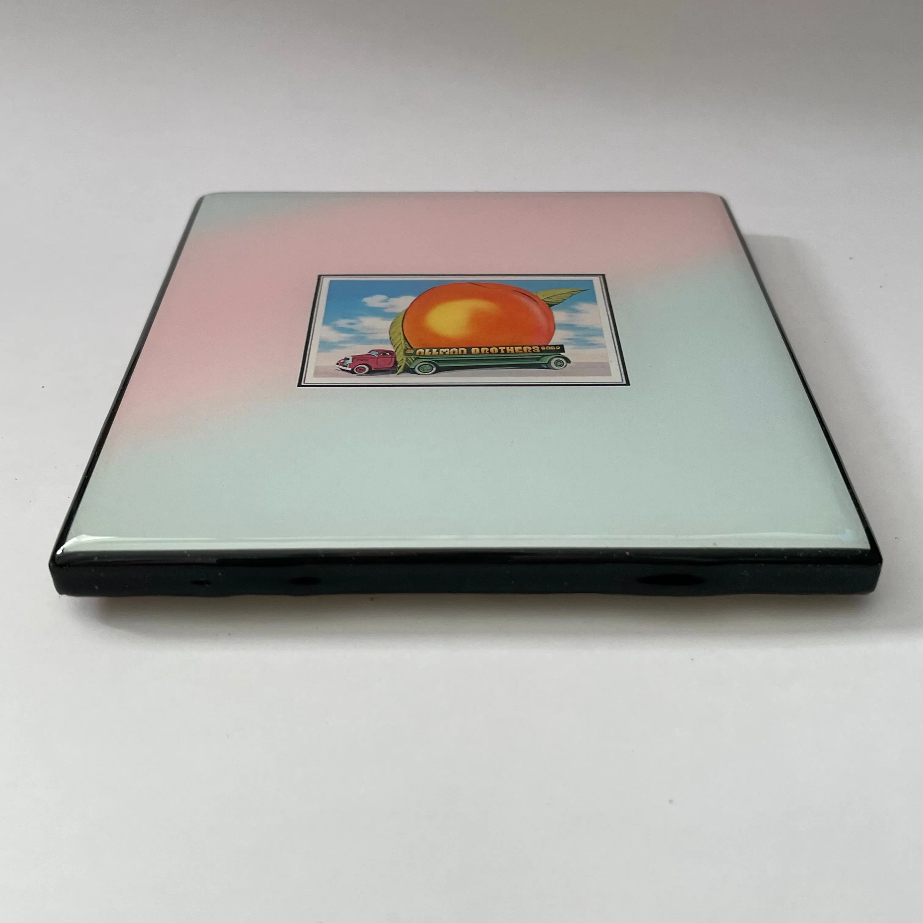 The ALLMAN BROTHERS Band Eat A Peach Coaster Custom Ceramic Tile