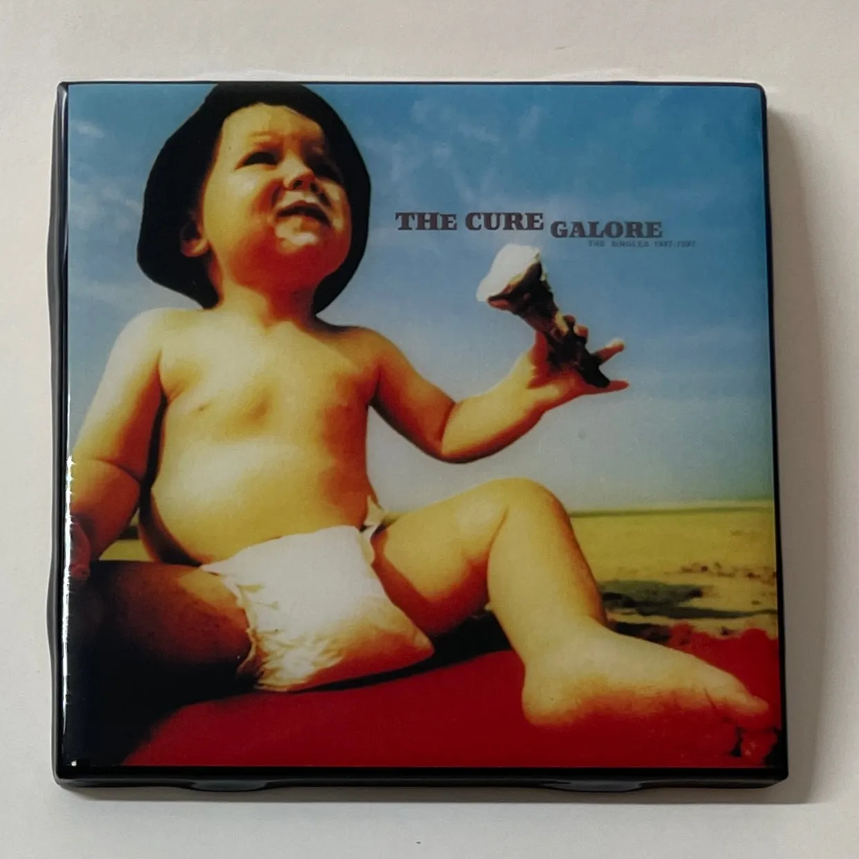 THE CURE Galore Coaster Record Cover Ceramic Tile