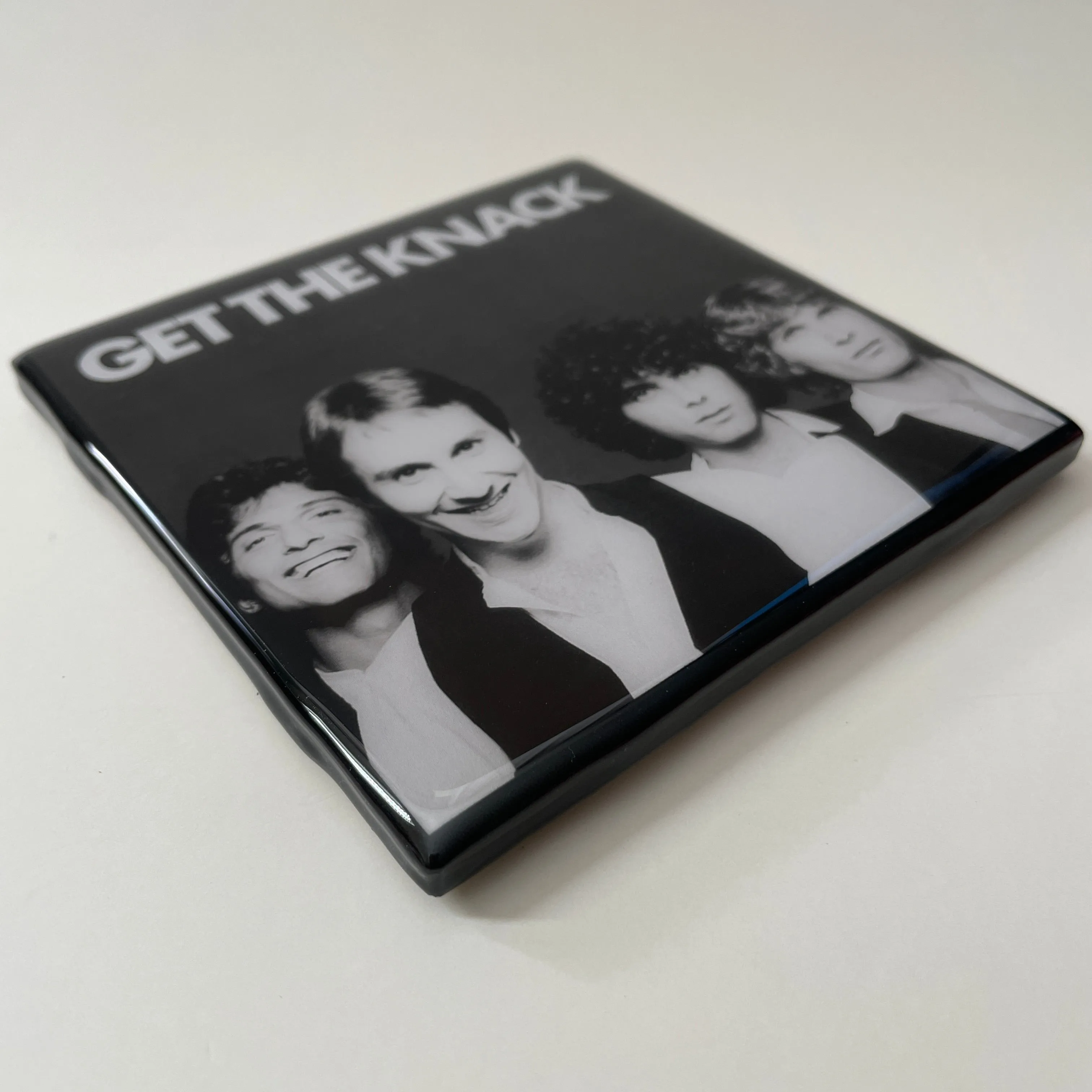 THE KNACK Get The Knack Coaster Custom Ceramic Tile