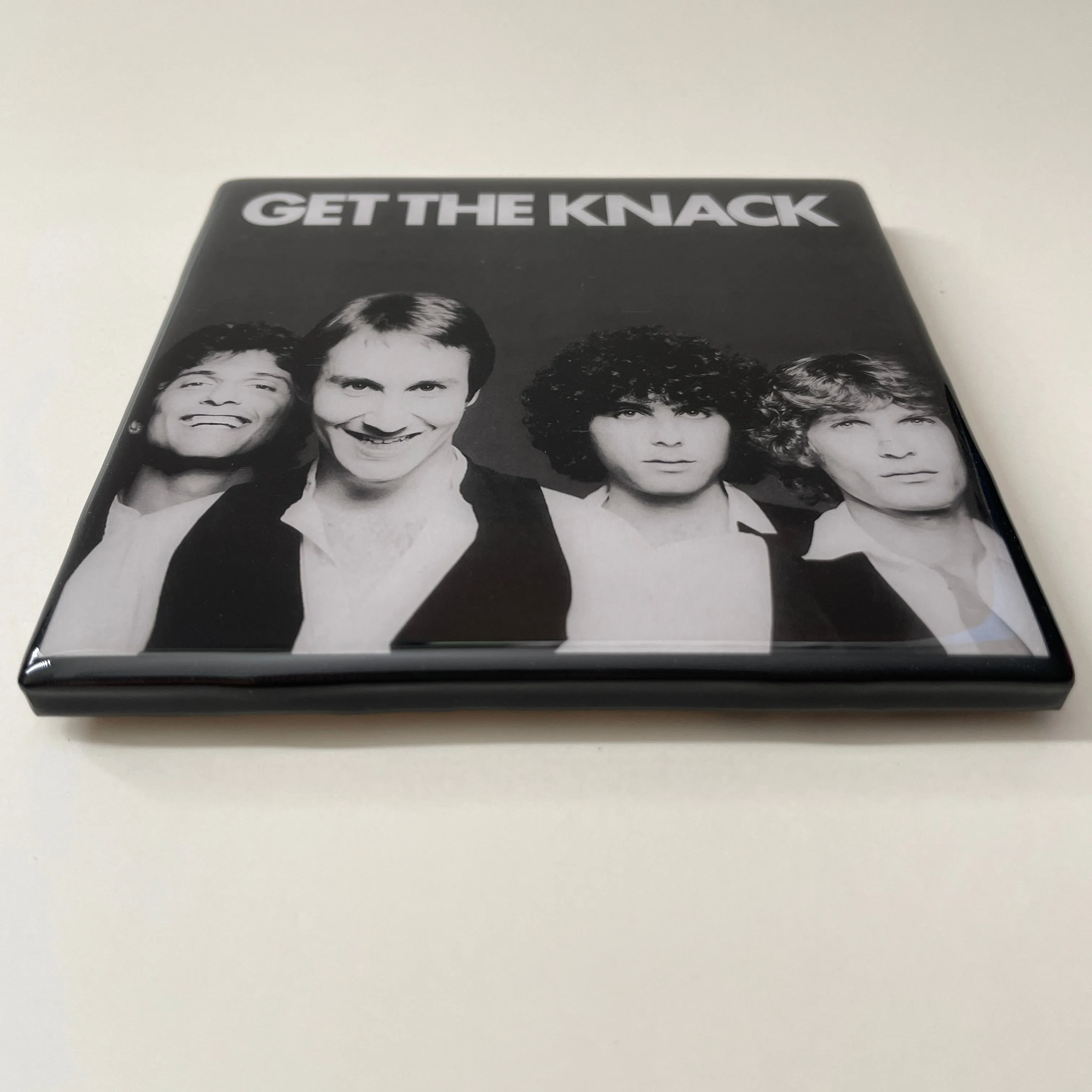 THE KNACK Get The Knack Coaster Custom Ceramic Tile