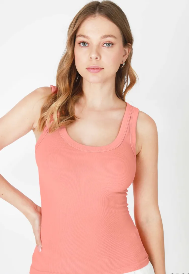 The Lauren Reversible Ribbed Tank