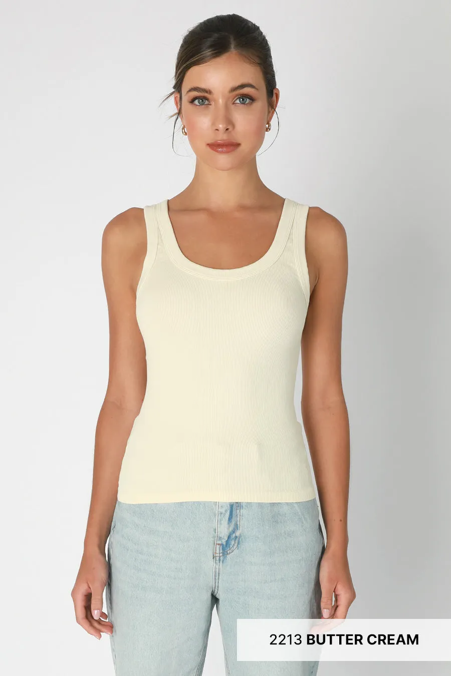 The Lauren Reversible Ribbed Tank
