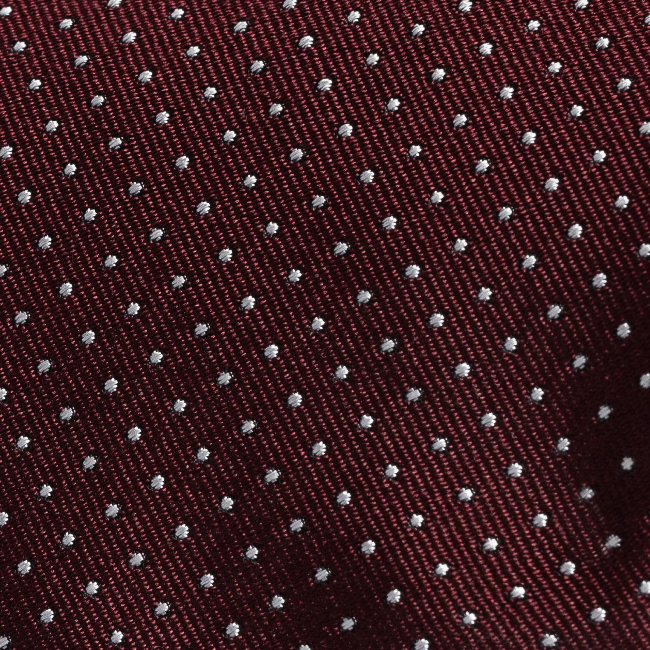 The Maroon Basso Silk Tie