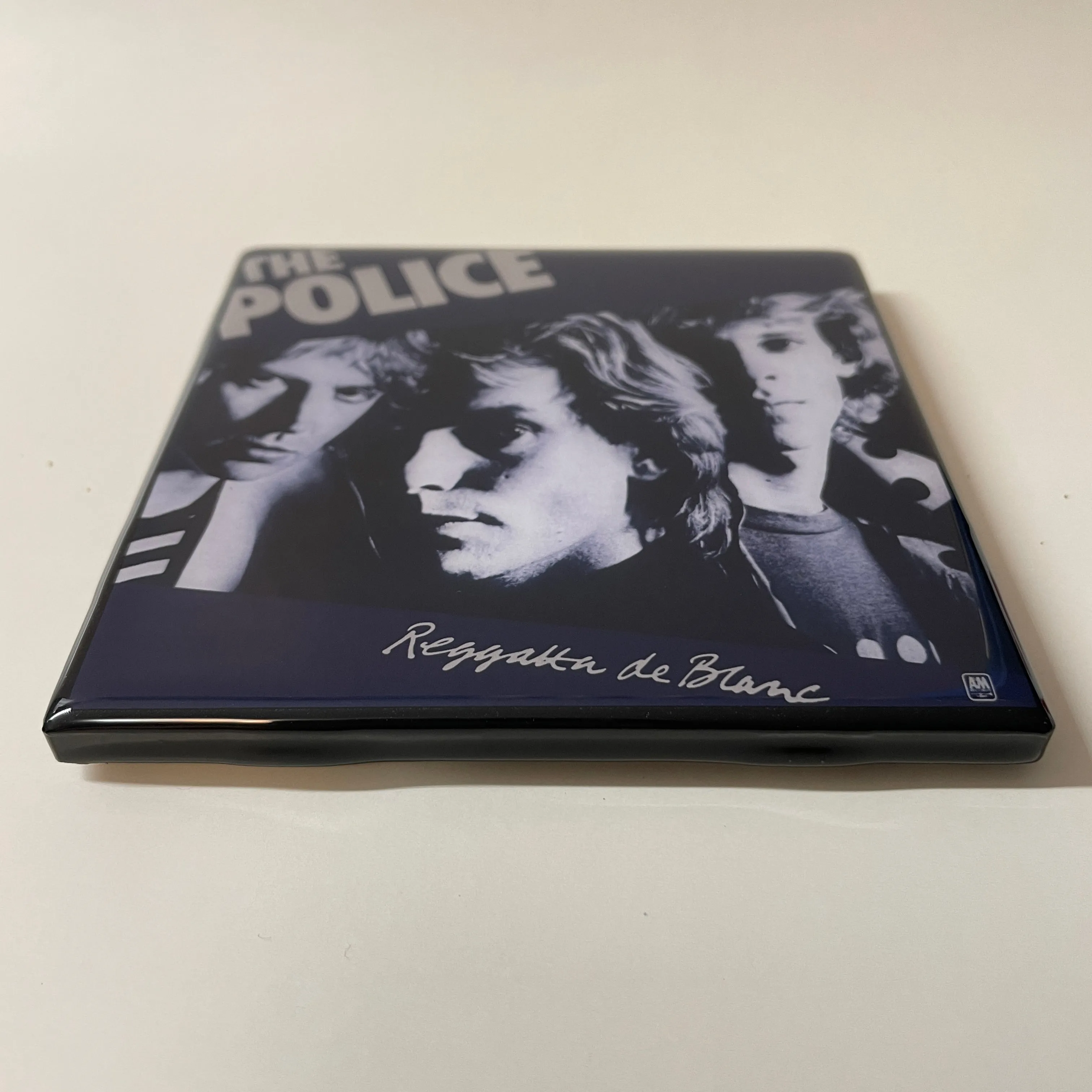THE POLICE Reggatta de Blanc Coaster Custom Ceramic Tile