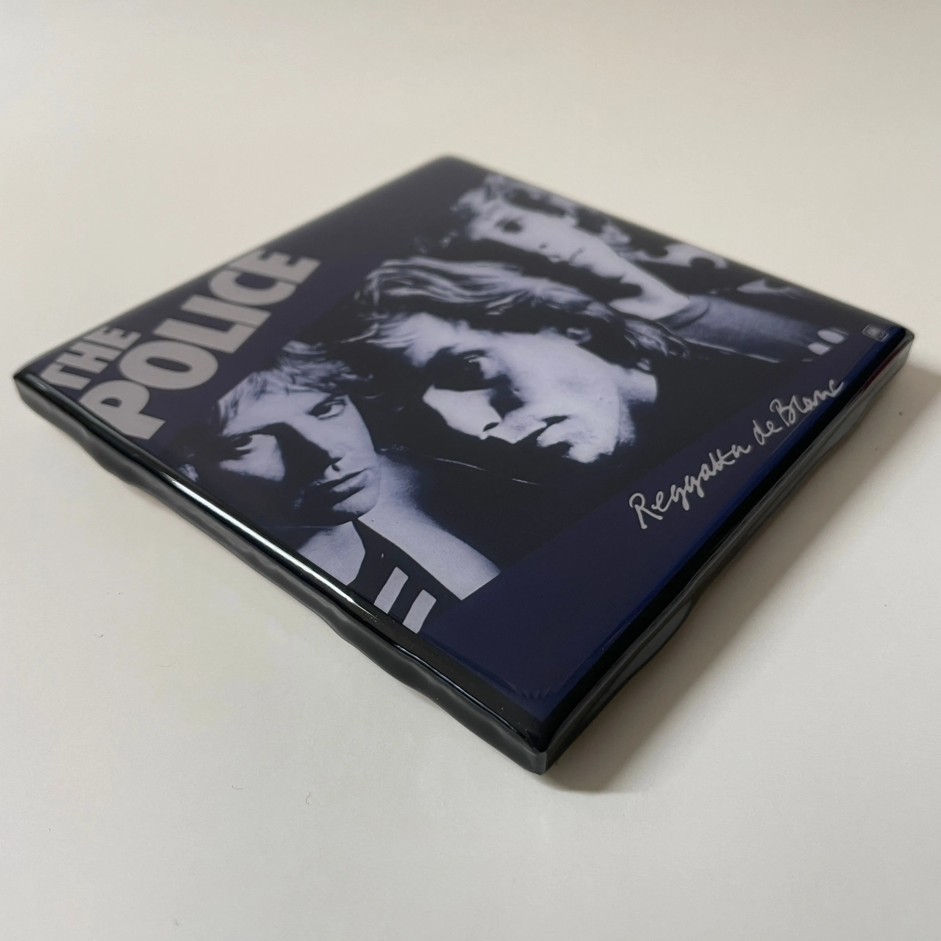 THE POLICE Reggatta de Blanc Coaster Custom Ceramic Tile