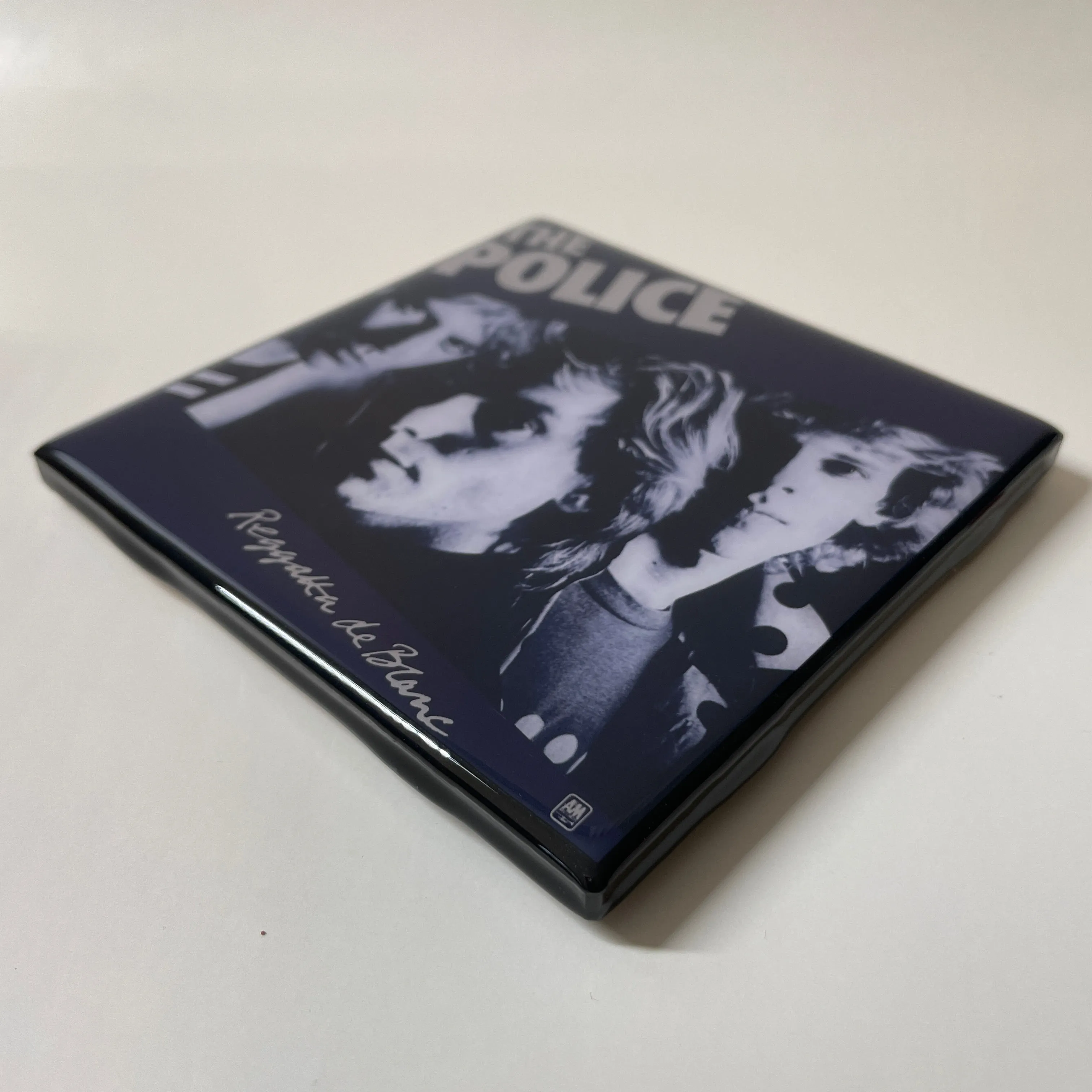 THE POLICE Reggatta de Blanc Coaster Custom Ceramic Tile