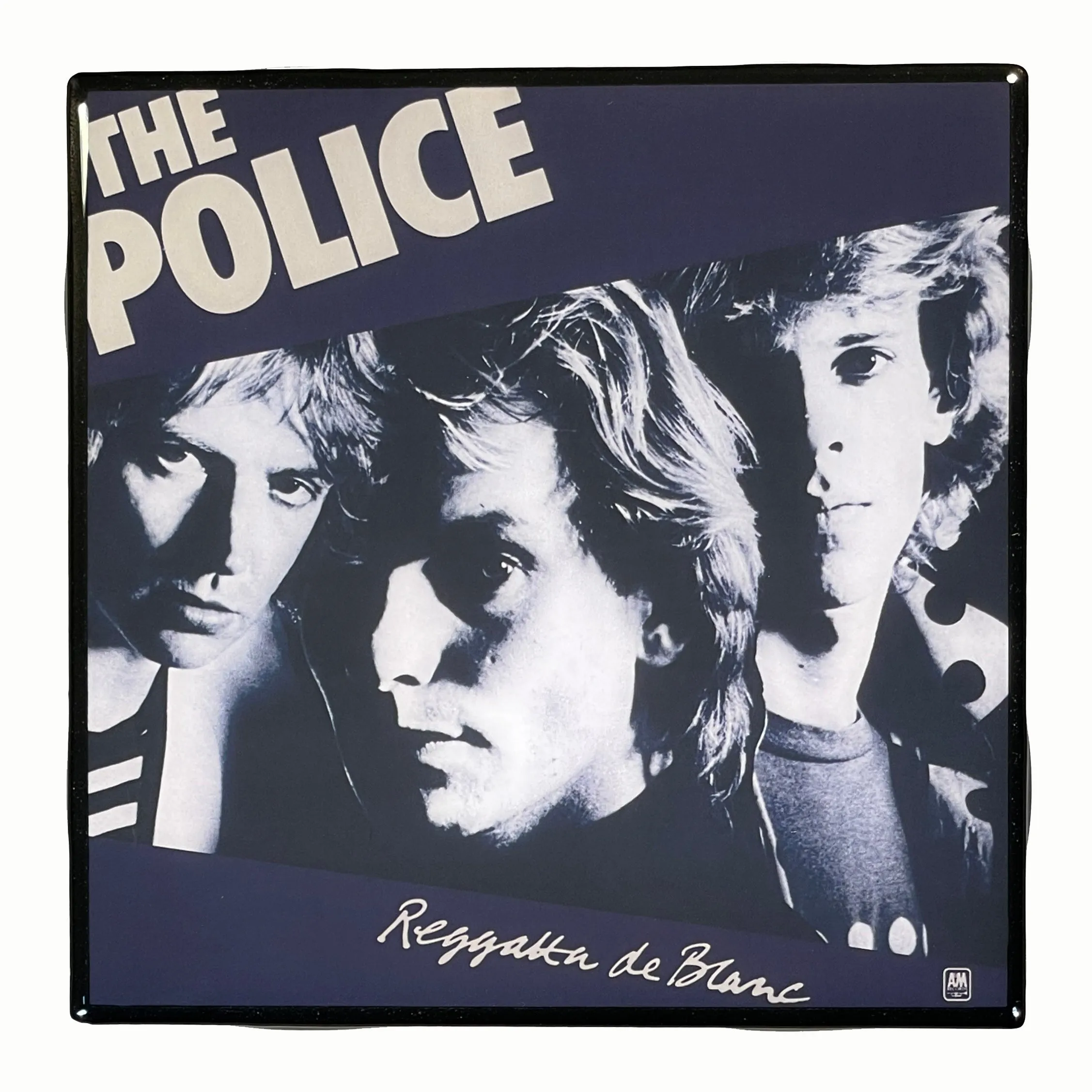 THE POLICE Reggatta de Blanc Coaster Custom Ceramic Tile