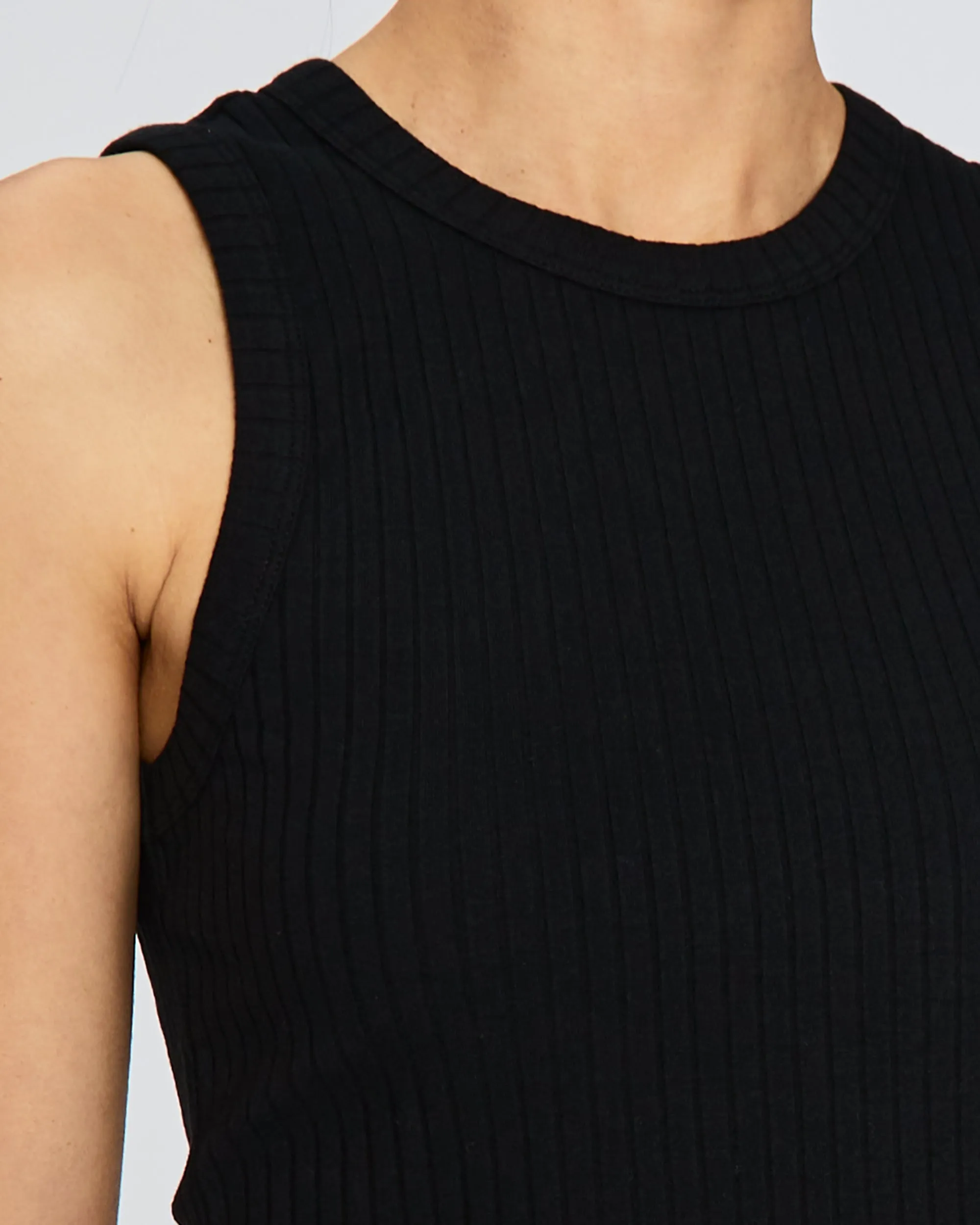 The Racer Tank in Black