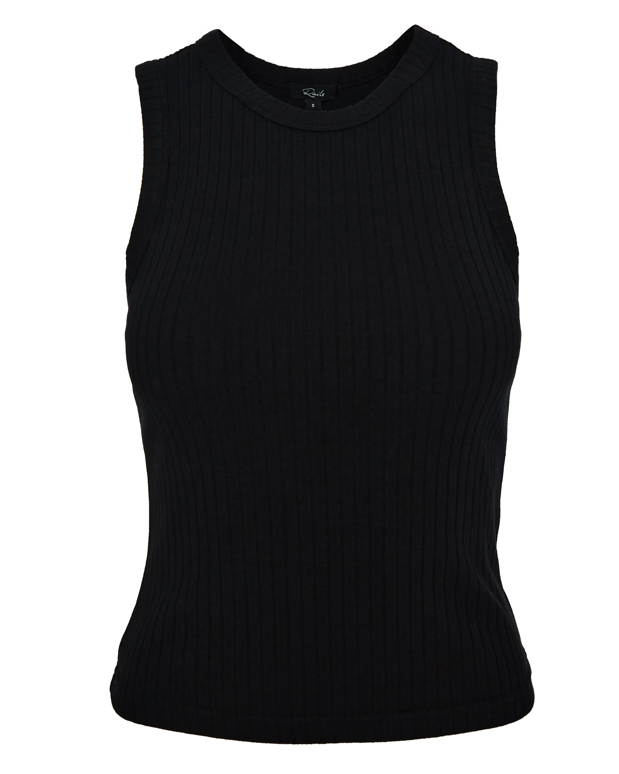 The Racer Tank in Black