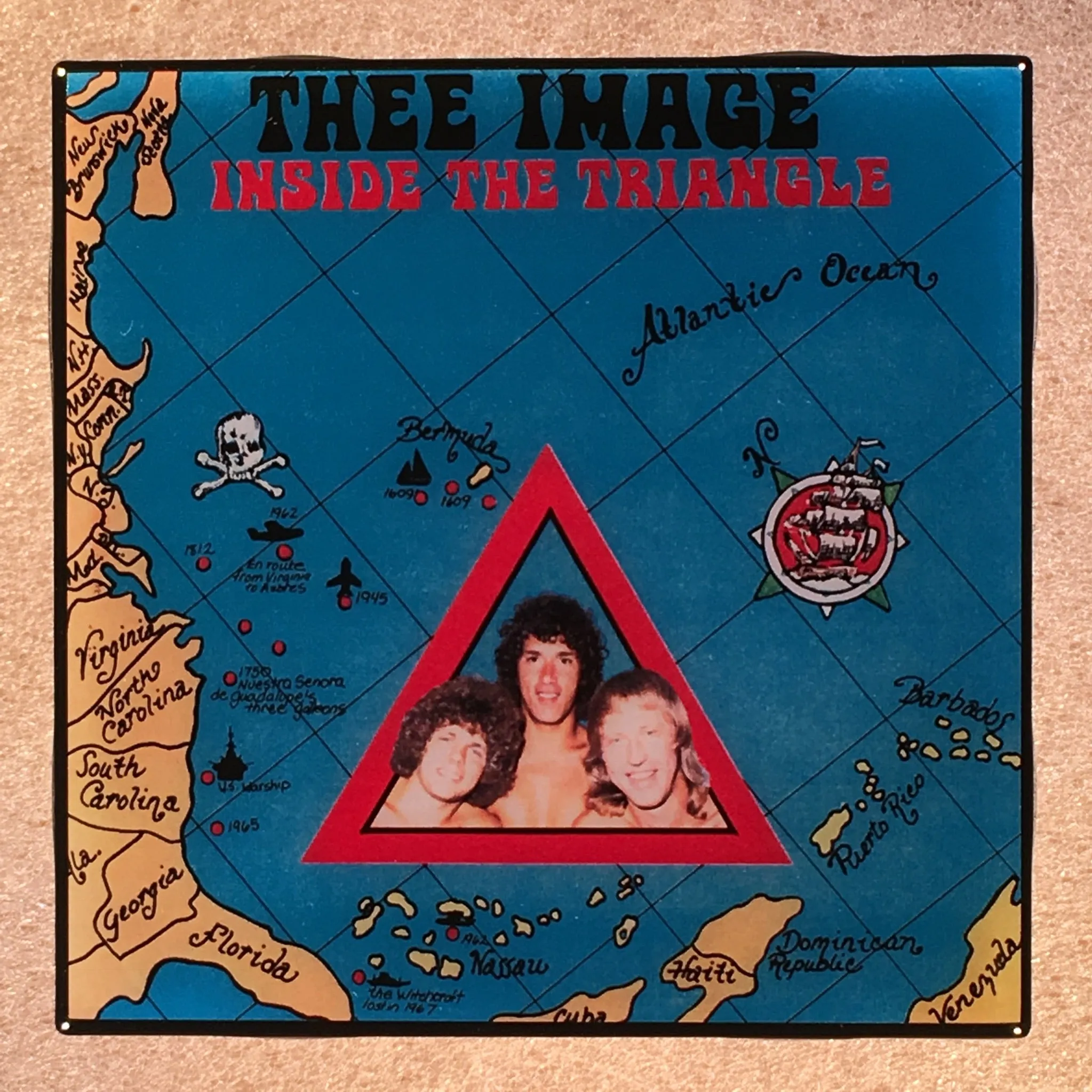 THEE IMAGE Inside The Triangle Coaster Ceramic Tile