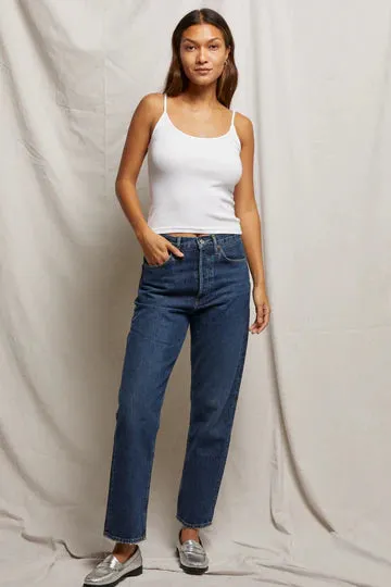 TIFF RIBBED SKINNY TANK 030425