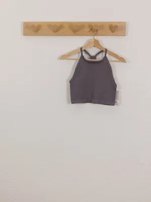 TNA Ribbed Tank - Taupe
