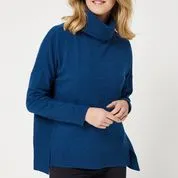 Toorallie Selwyn Roll Neck Neptune