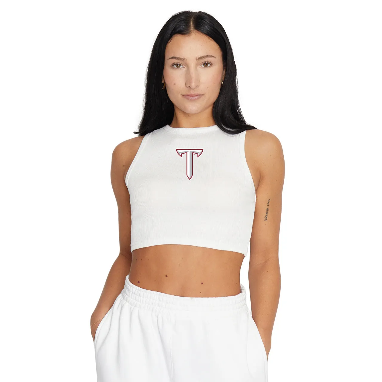 Troy University Touchdown Ribbed Tank