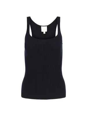 TWP Knit Tank in Midnight