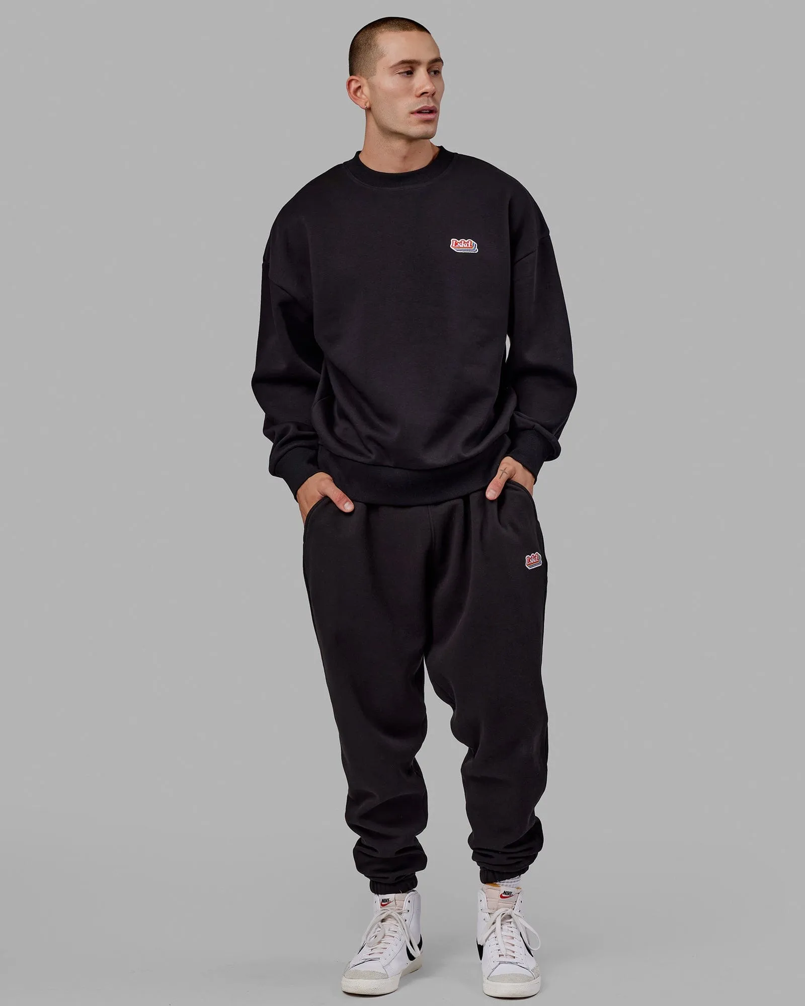 Unisex Radiate Track Pants - Black