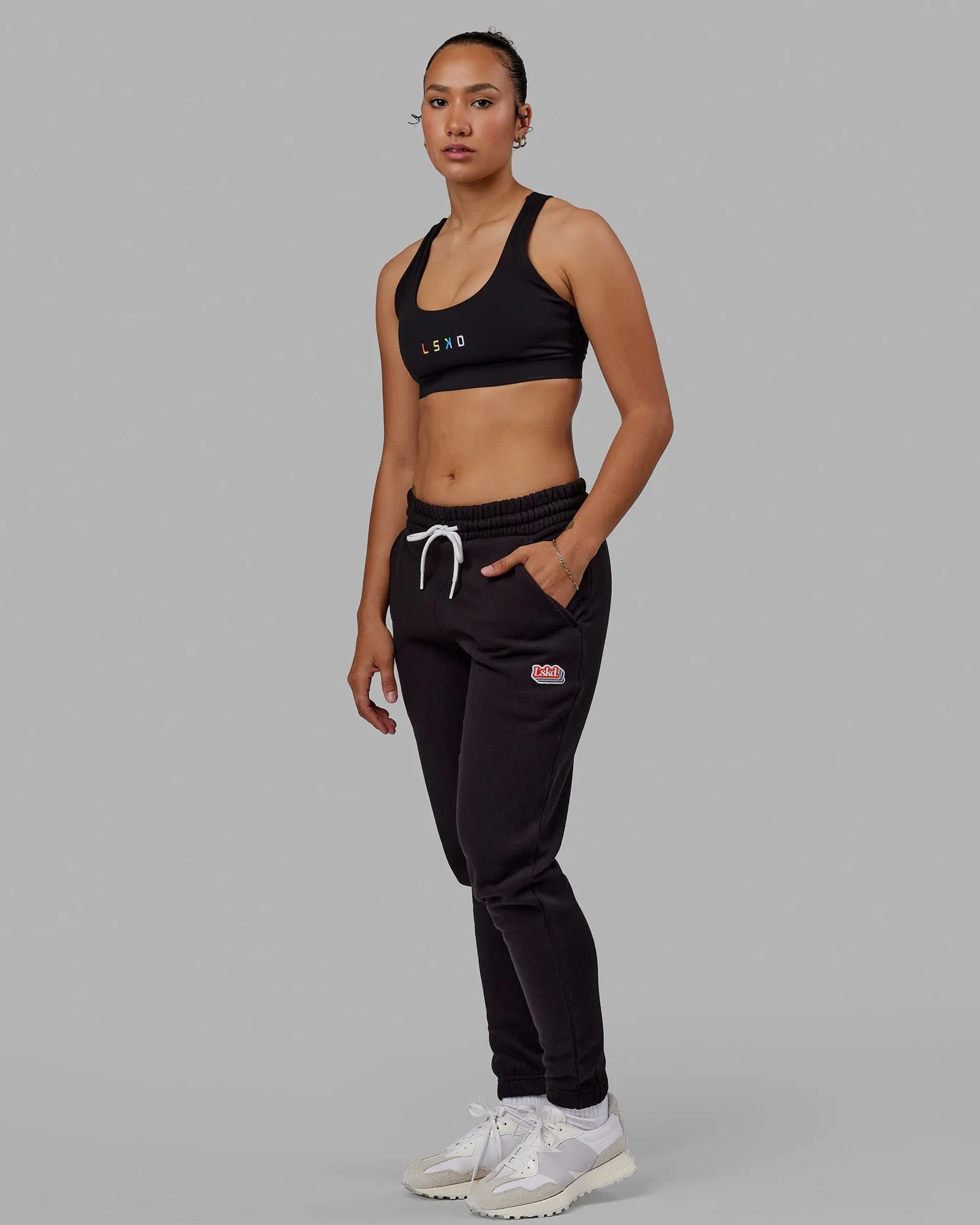 Unisex Radiate Track Pants - Black